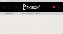 Desktop Screenshot of pigeonluggage.com